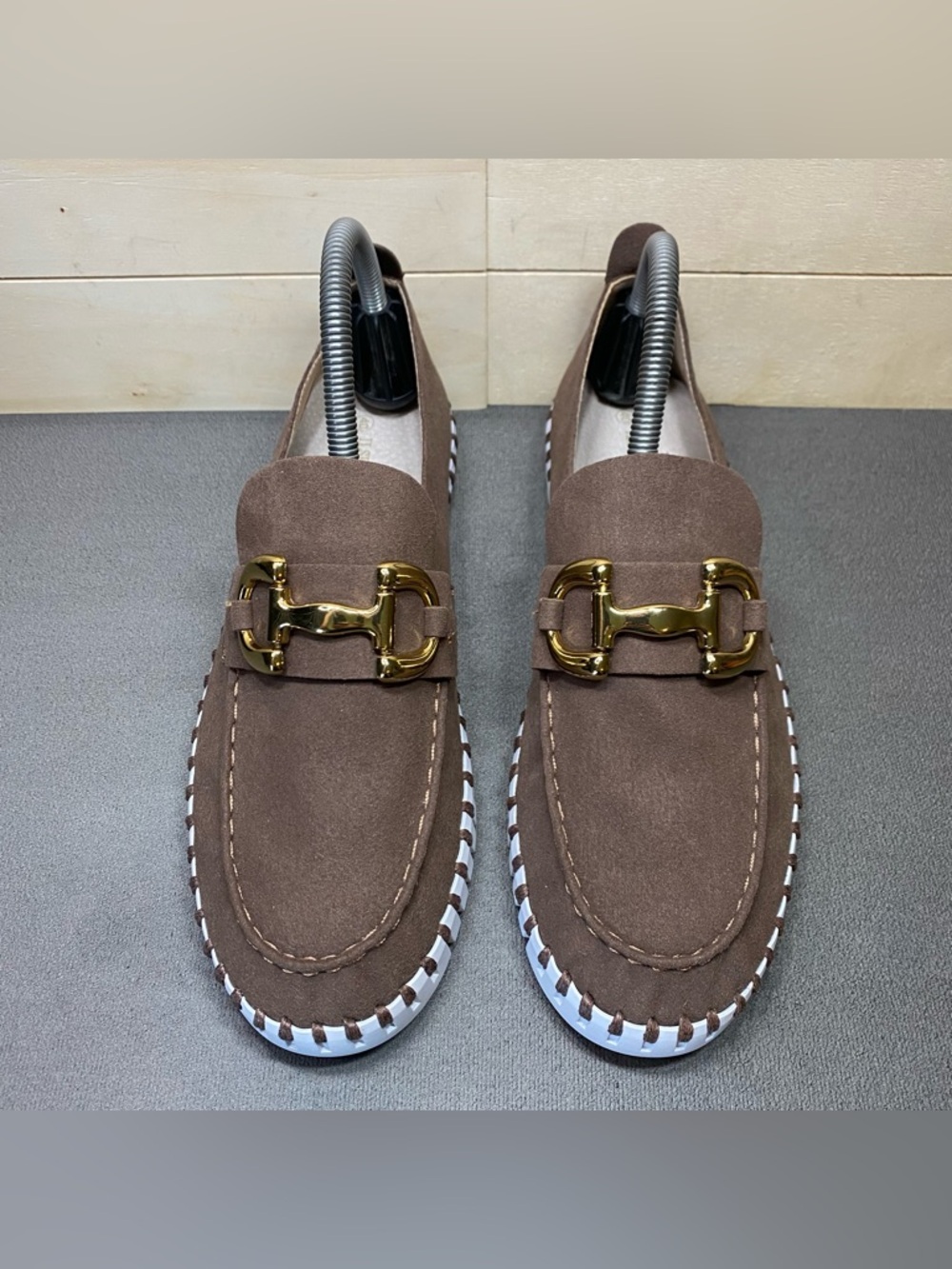 Ilsie Jacobsen Tulip Bit Loafers Brown Women's Size 8 Shoes EU40 Flats - Picture 7 of 12
